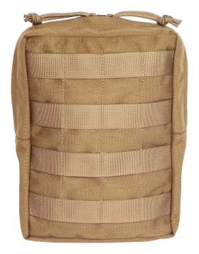 Elite Survival Systems General Utility Admin MOLLE Pouch - Tan - Medium