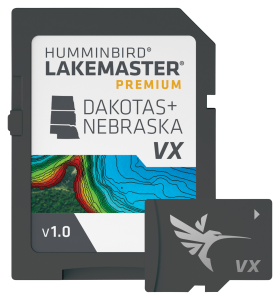 Humminbird LakeMaster Premium VX Digital Map Chart Card - DAK/NEB