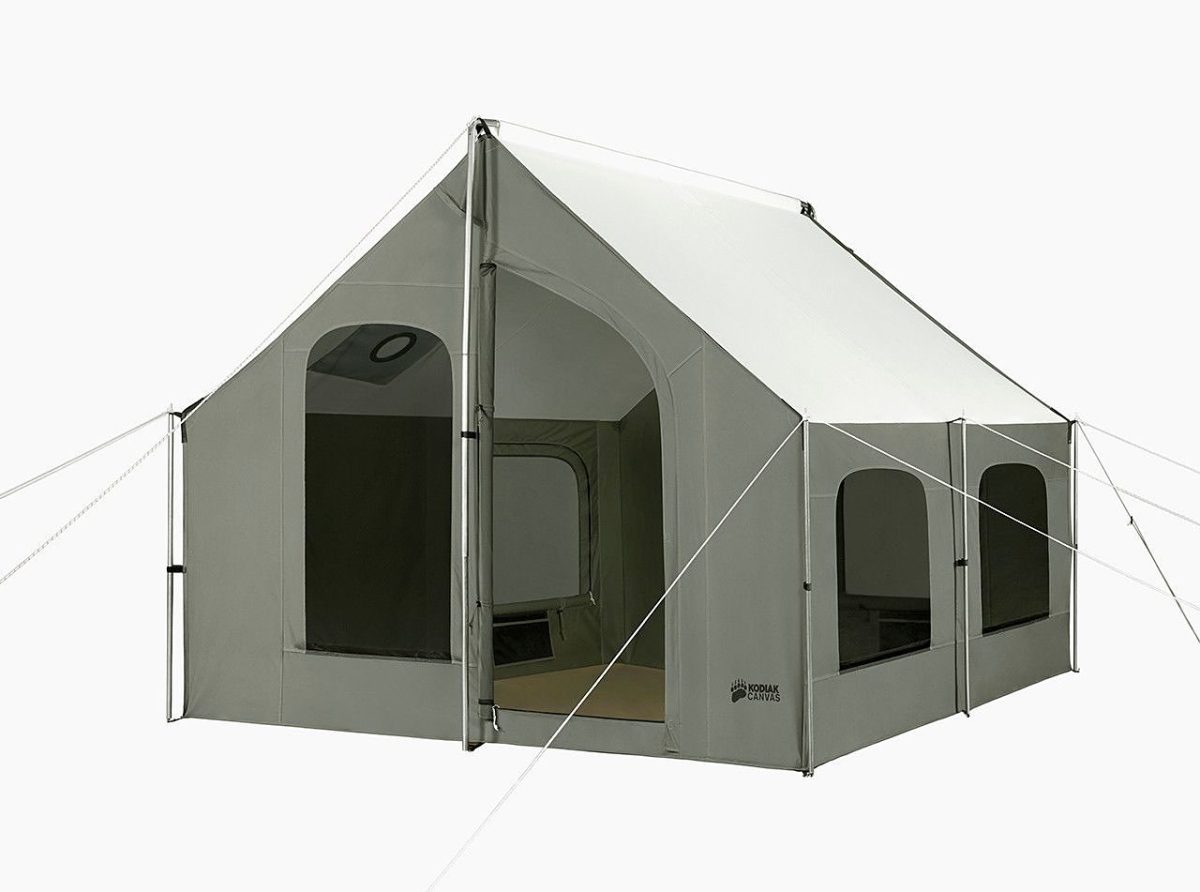 Kodiak Canvas 10' x 10' Stove-Ready Cabin Lodge Tent