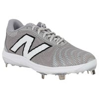 New Balance 4040v7 Men's Low Metal Baseball Cleat in Gray Size 10.5