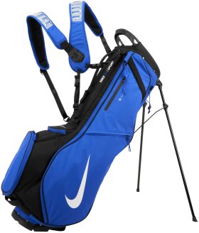 Nike Men's Air Sport 2 Golf Stand Bag 2023, 100% Polyester in Game Royal/Black/White