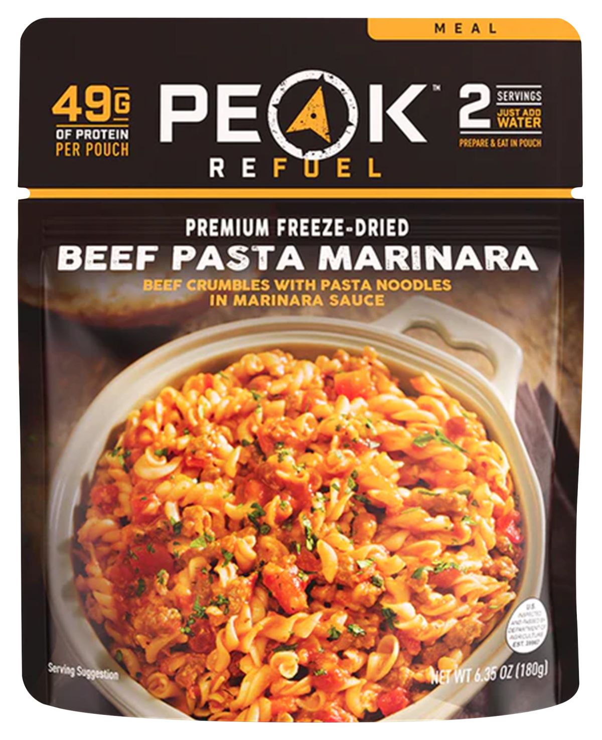 Peak Refuel Beef Pasta Marinara