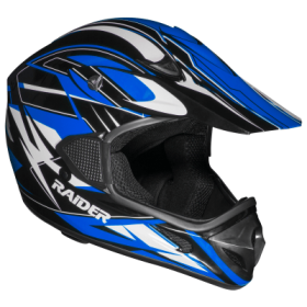 Raider RX1 MX Off-Road Helmet for Adults - Blue - XL
