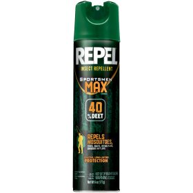 Repel Insect-lent 6.5- oz Sportsmen Max Formula Aerosol Spray-Can