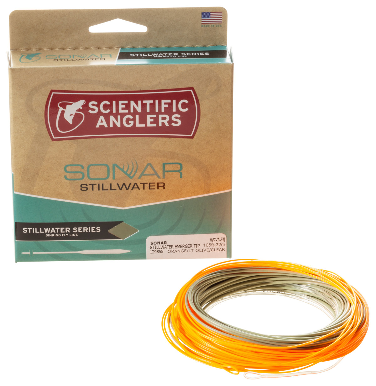 Scientific Anglers Sonar Stillwater Clear Midge Tip Fly Line - Line Weight 6