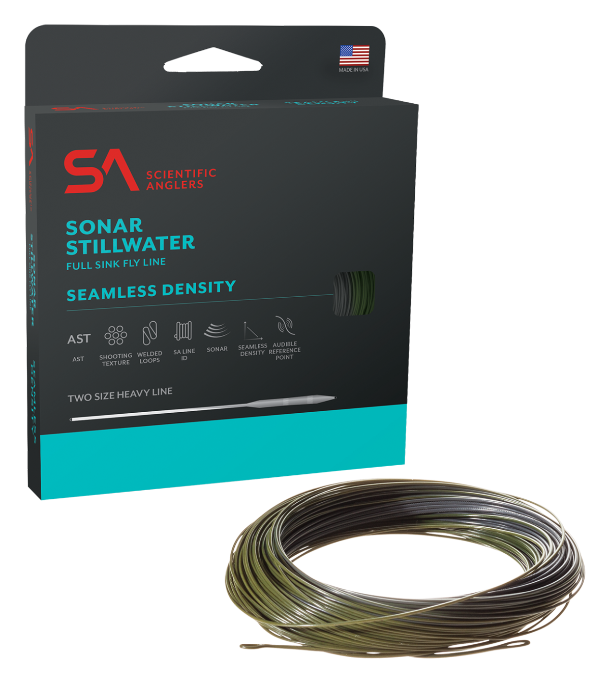 Scientific Anglers Sonar Stillwater Parabolic Sink Sinking Fly Line - Line Weight 6