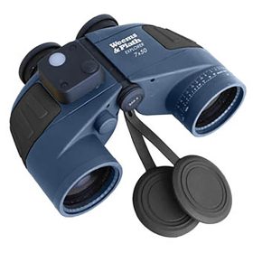Weems & Plath EXPLORER 7 x 50 Binocular with Compass in Black