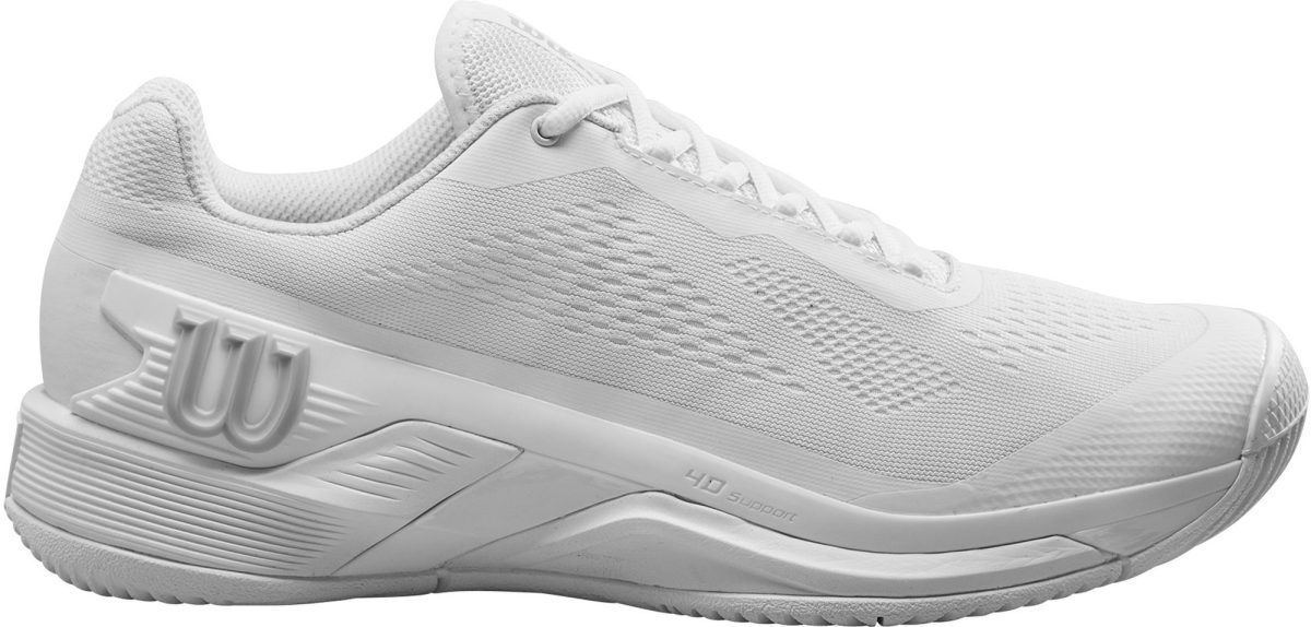 Wilson Men's Rush Pro 4.0 Tennis Shoes (White)