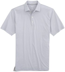 johnnie-O Men's Prep-Formance Birdie Golf Polo Shirt, Spandex/Polyester in Seal, Size M