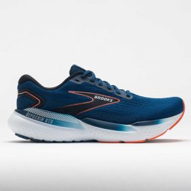 Brooks Glycerin GTS 21 Men's Running Shoes Blue Opal/Black/Nasturtium