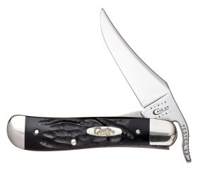 Case Black Rough Pocket Knife - RussLock