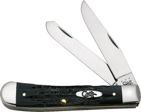 Case Jigged Buffalo Horn Trapper Knife