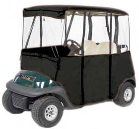 Club Pro 3 X 4 Universal Golf Cart Enclosure in Black