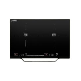 Equator Advanced Appliances Equator PIC 200N Portable Dual Burner Induction Cooktop with Handle
