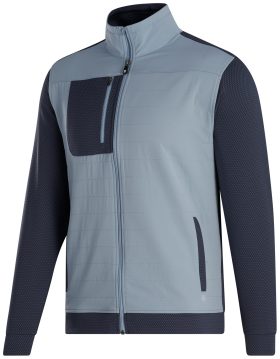 FootJoy Men's Thermoseries Hybrid Golf Jacket in Charcoal/Grey, Size S