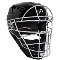 Force3 Pro Gear Hockey Style Defender Adult Catcher's Helmet in Black/Silver