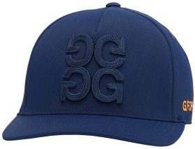 G/FORE 4G Stretch Twill Snapback Golf Hat, Nylon/Spandex in Twilight