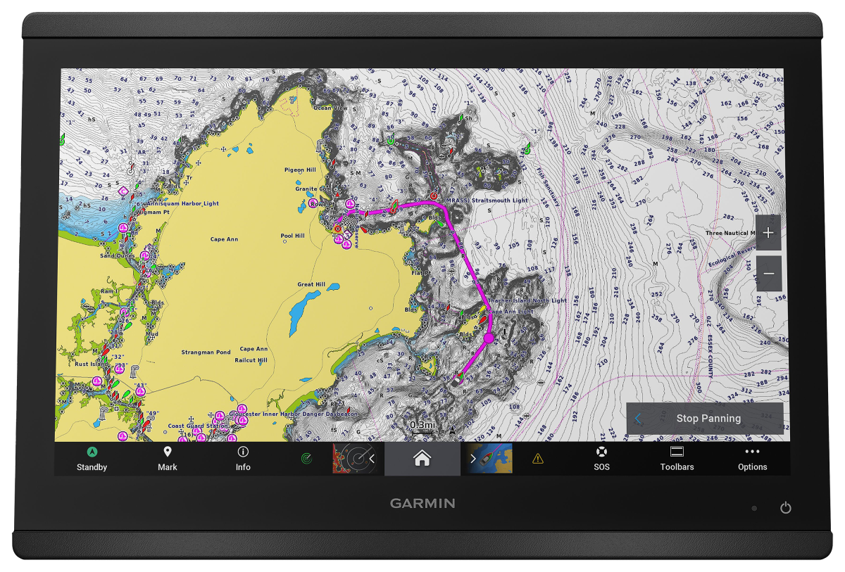 Garmin GPSMAP 8616 16" Chartplotter with Garmin Navionics+ Mapping