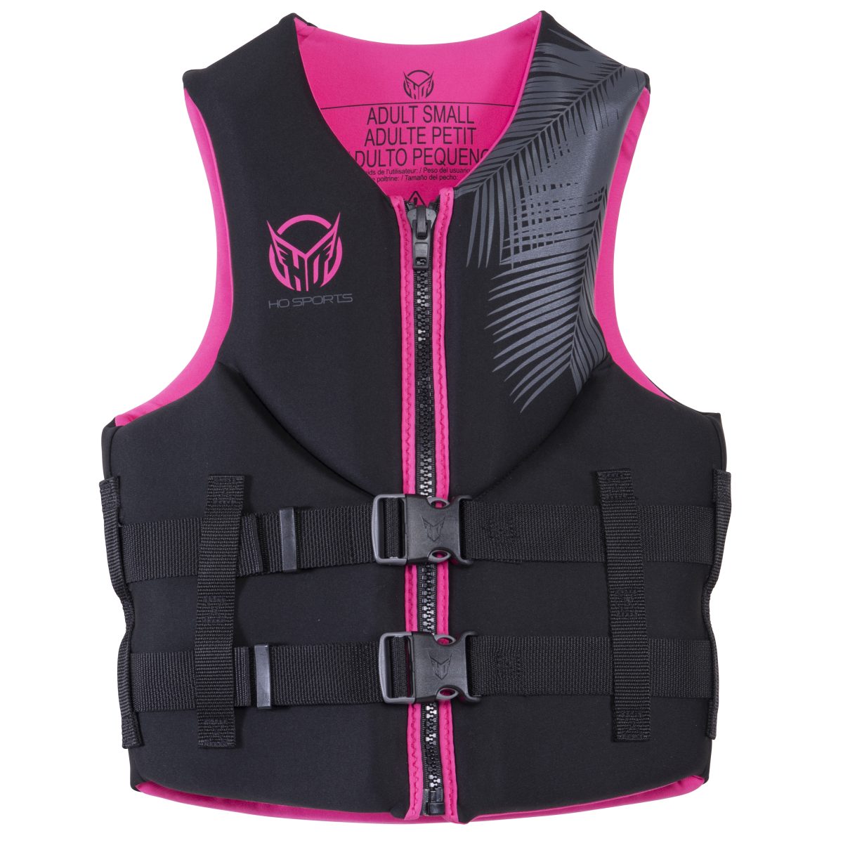 HO Sports HO Women's Pursuit Life Jacket - Black/Pink - L