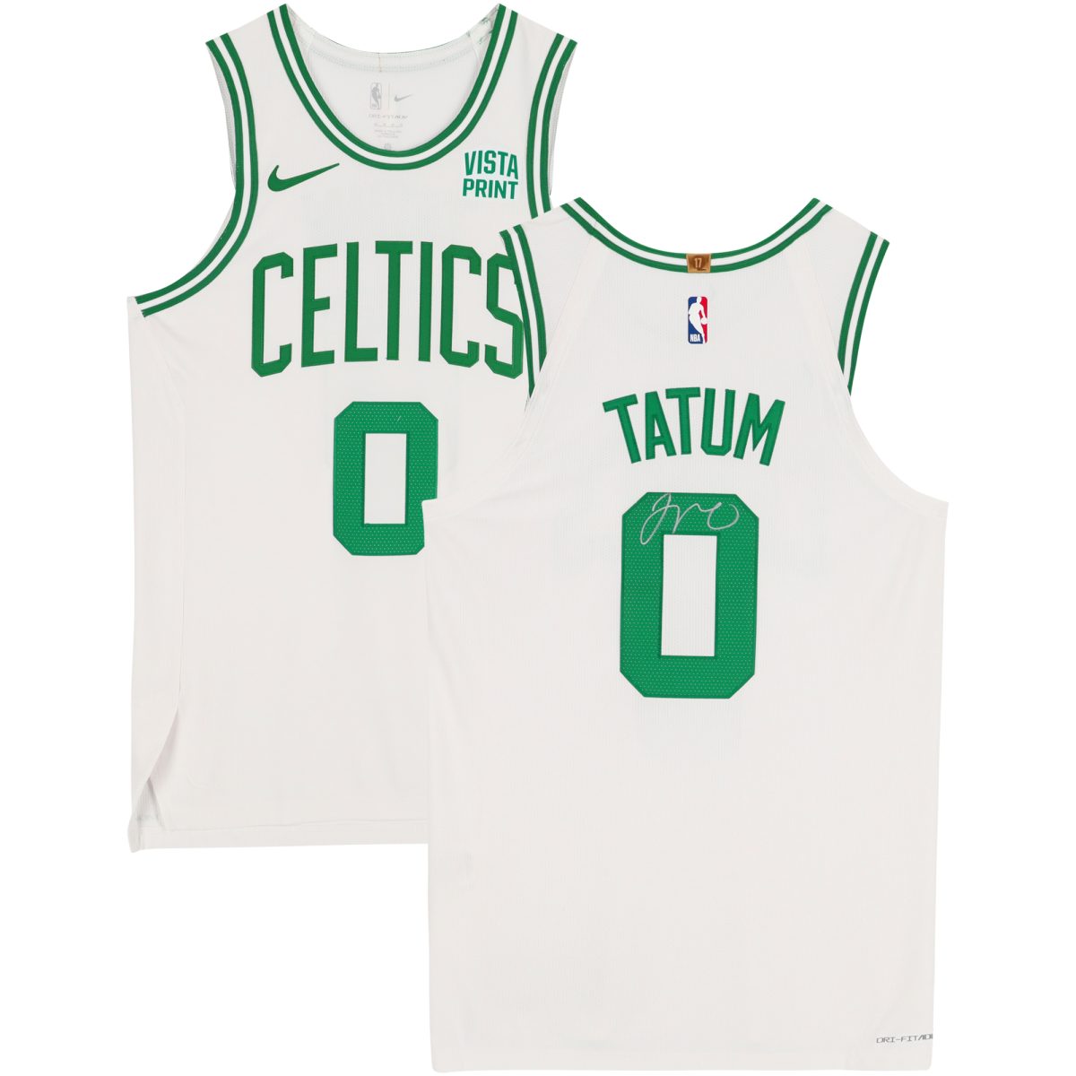 Jayson Tatum Boston Celtics Autographed White Nike Association Authentic Jersey