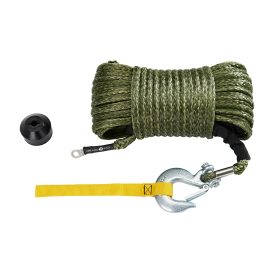 Off Terrain Synthetic Winch Rope Kit, 95' x 0.375"