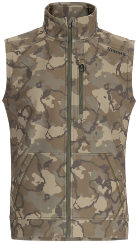 Simms Rogue Full-Zip Vest for Men - Regiment Camo Olive Drab - M