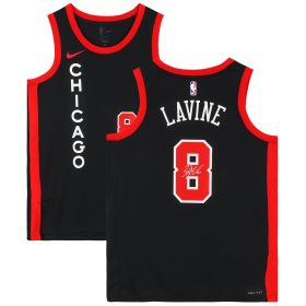 Zach LaVine Chicago Bulls Autographed Black Nike 2023/24 City Edition Swingman Jersey