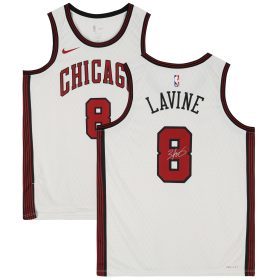 Zach LaVine Chicago Bulls Autographed White Nike 2022/23 City Edition Swingman Jersey