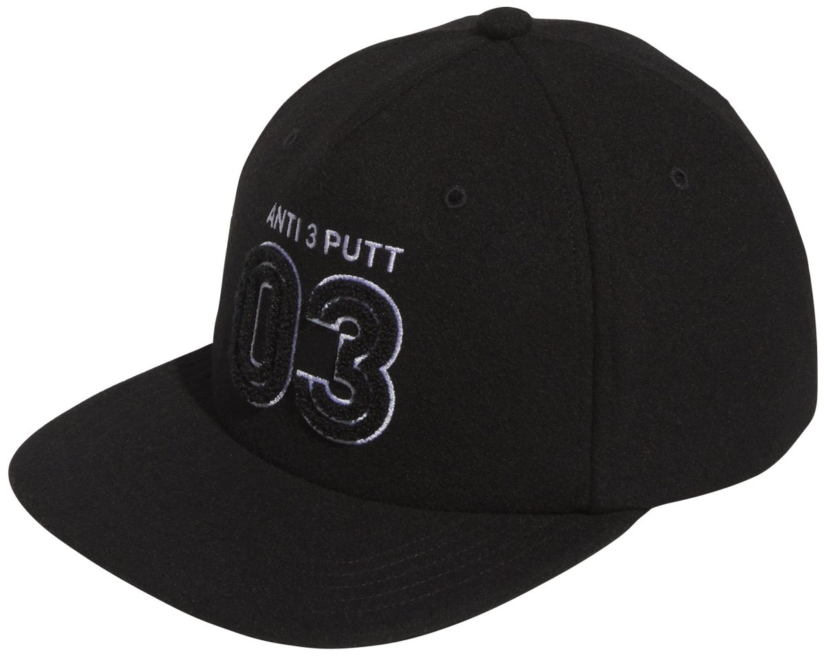 adidas Men's Anti 3 Putt Golf Hat in Black