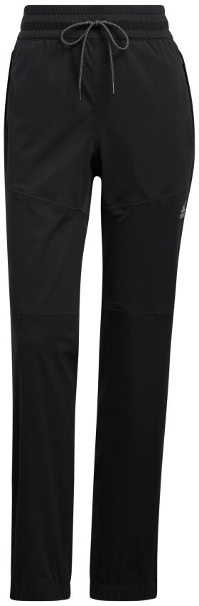 adidas Women's Rain.rdy Golf Rain Pants, 100% Recycled Polyester in Black, Size XL