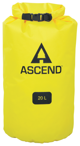 Ascend Lightweight Dry Bag - Yellow - 20 L