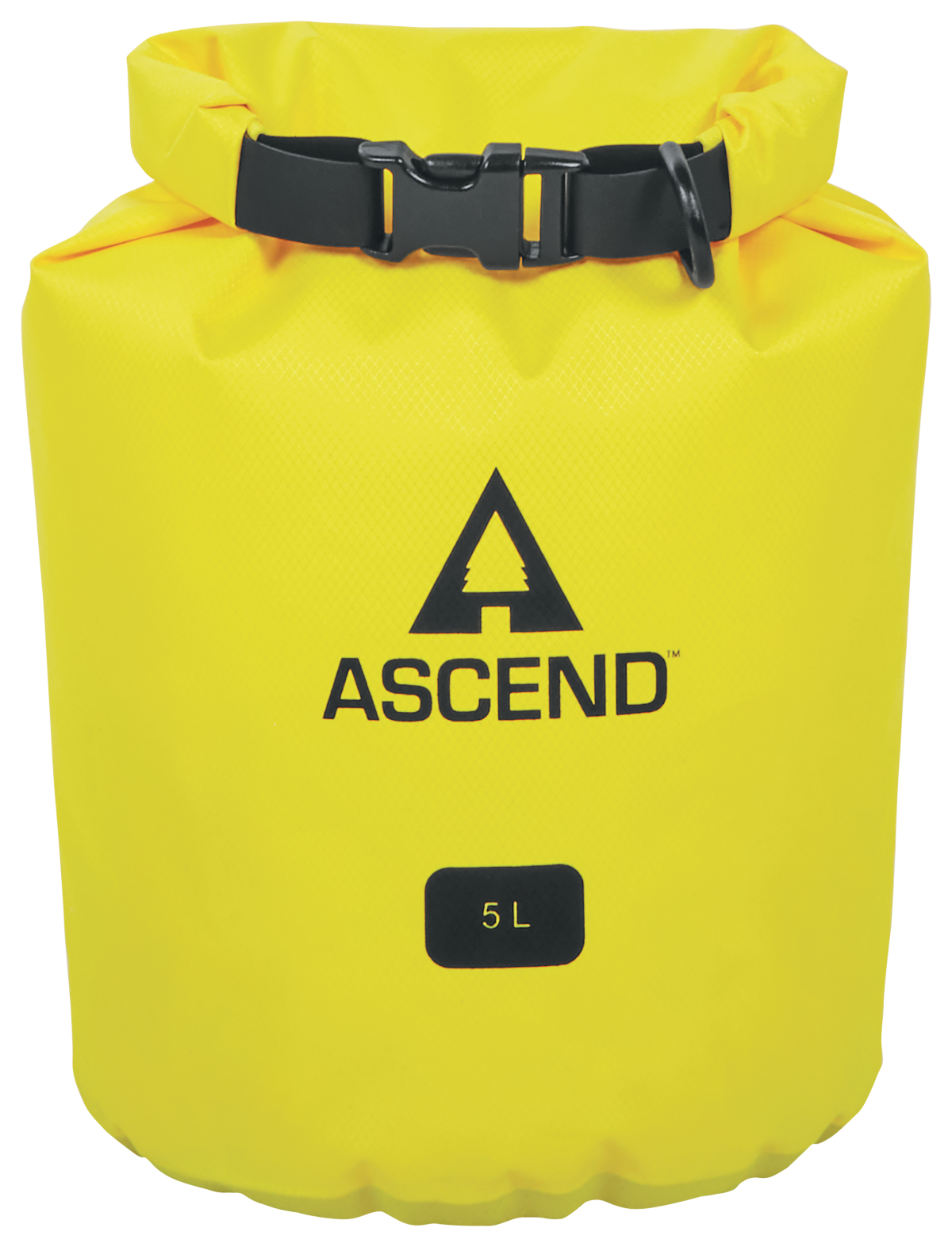 Ascend Lightweight Dry Bag - Yellow - 5 L