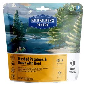 Backpacker's Pantry Mashed Potatoes W/ Gravy/beef Dehydrated Entree