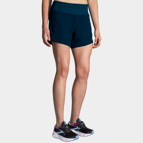 Brooks Chaser 5" Shorts Women's Running Apparel Ocean Drive