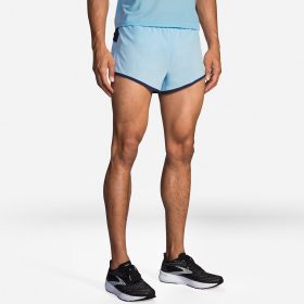 Brooks Sherpa 3" Split Shorts Men's Running Apparel Pool/Navy