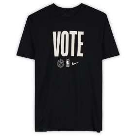 Cade Cunningham Detroit Pistons Player-Worn Black Vote Short Sleeve Shirt from the 2022-23 NBA Season