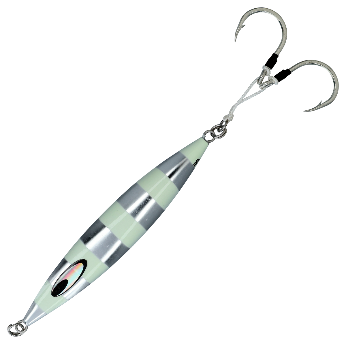 Daiwa Saltiga SK Jig - 11 oz. - Zebra Glow