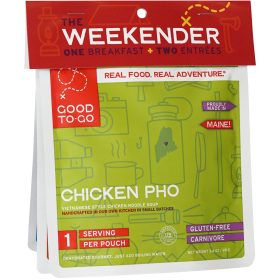 Good To-Go Red Weekender: Chicken Pho, Breakfast Hash, Cuban Rice Bowl, 3-Pack
