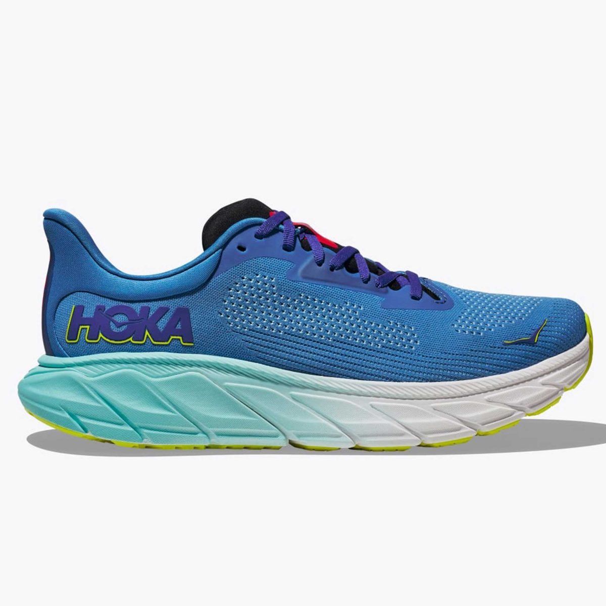 HOKA Arahi 7 Men's Running Shoes Virtual Blue/Cerise