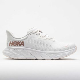 HOKA Arahi 7 Women's Running Shoes Blanc de Blanc/Rose Gold