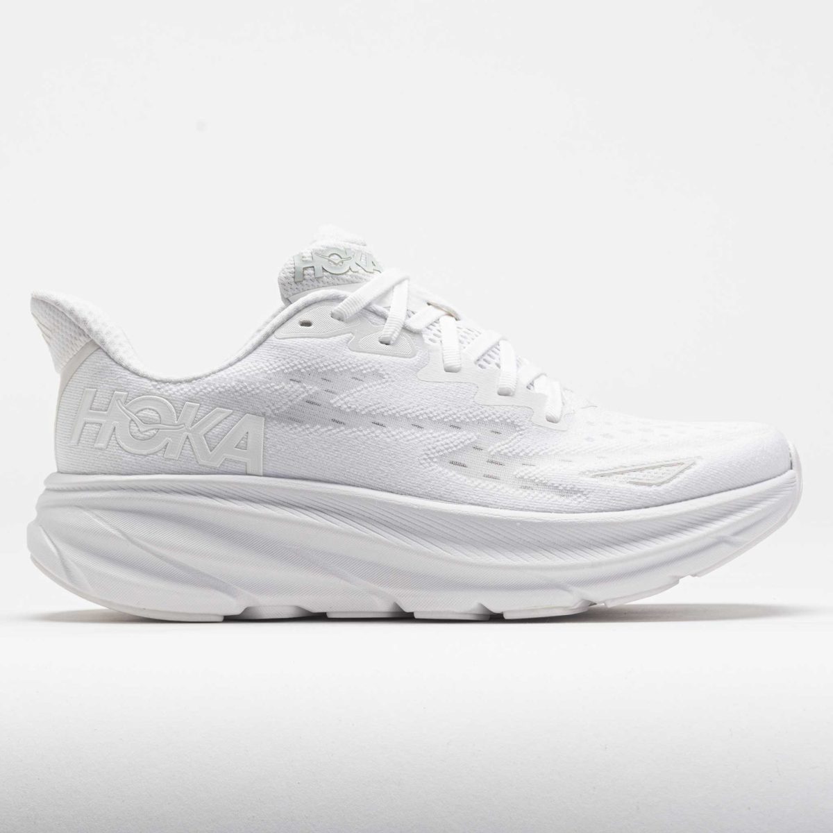 HOKA Clifton 9 Men's Running Shoes White/White