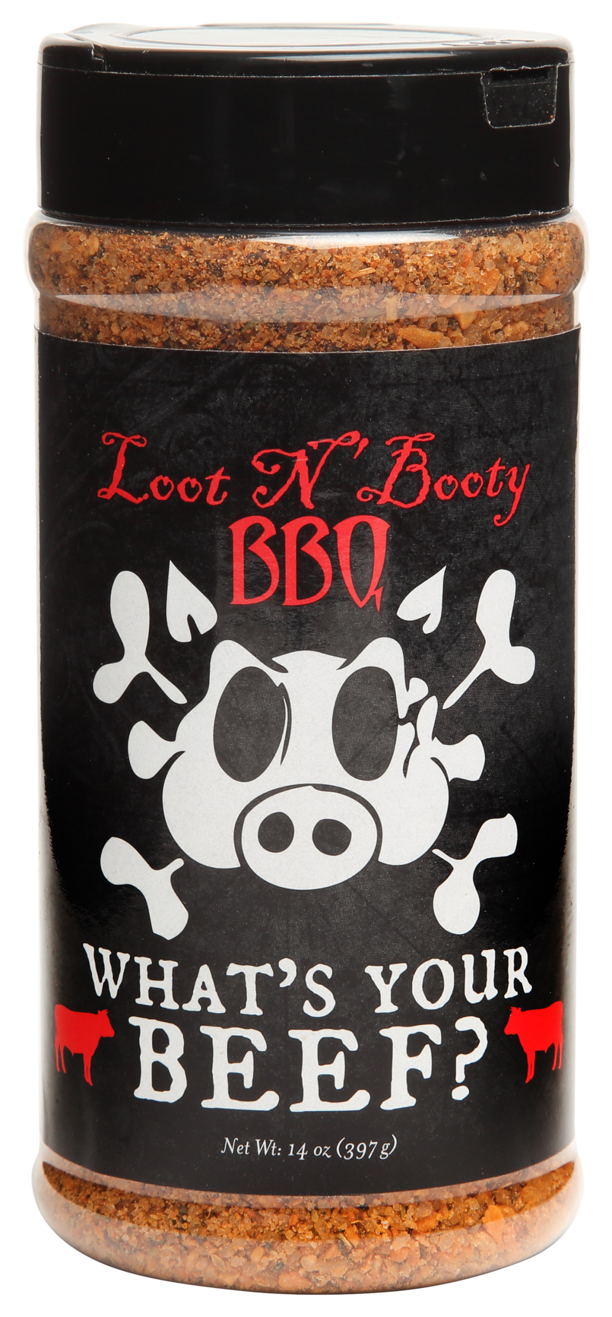 Loot N Booty What's Your Beef BBQ Rub and Seasoning