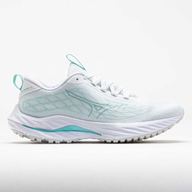 Mizuno Wave Inspire 20 Women's Running Shoes White/Aquifer