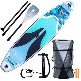 RAVE Sports KOTA Loon Inflatable Stand-Up Paddleboard Package