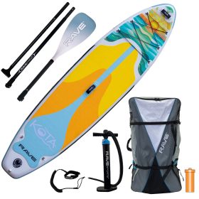 RAVE Sports KOTA Sunset Inflatable Stand-Up Paddleboard Package