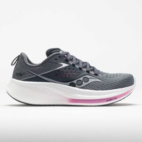 Saucony Ride 17 Women's Running Shoes Cinder/Orchid