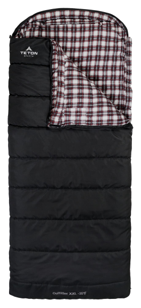 TETON Sports Outfitter XXL -35°F Canvas Sleeping Bag