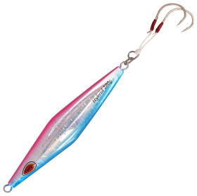 Tady Lures Slow Pitch Hybrid Jig - Blue Pink Glow - 5-3/4"