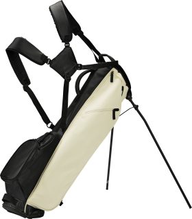 TaylorMade Men's Flextech Carry Premium Stand Bag 2024 in Black/Ivory