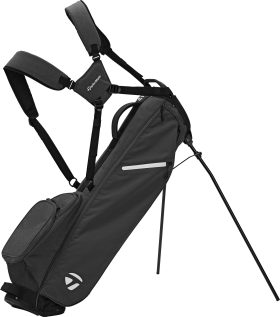 TaylorMade Men's Flextech Carry Stand Bag 2024, Polyester/Rayon in Grey